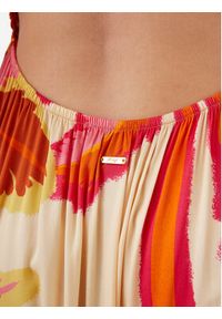 Maaji Sukienka letnia Jungle Palm Lavinia PT2707CLD001 Pomarańczowy Regular Fit. Kolor: pomarańczowy. Materiał: wiskoza. Sezon: lato #4