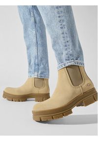 Ugg Sztyblety W Ashton Chelsea 1133893 Beżowy. Kolor: beżowy. Materiał: skóra #3