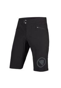 ENDURA - Spodenki rowerowe męskie Endura Singletrack Lite Short Sht. Kolor: czarny. Sport: kolarstwo #1