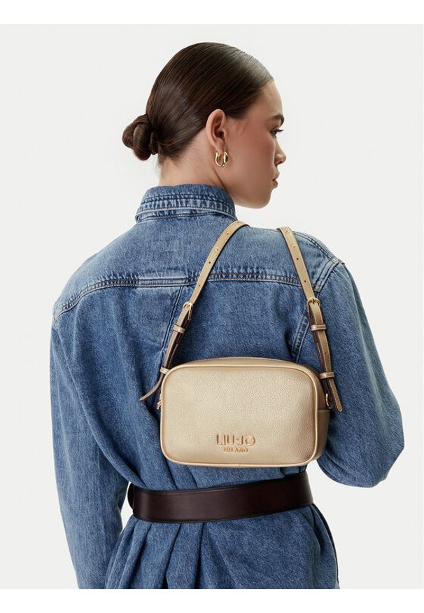 Liu Jo Torebka AA6137 E1012 Złoty. Kolor: złoty. Materiał: skórzane