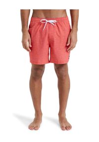 Quiksilver - Szorty kąpielowe dla Mężczyzn SURFSILK STRAIGHT 16" Różowy. Kolor: różowy. Materiał: elastan, poliester, materiał. Styl: sportowy