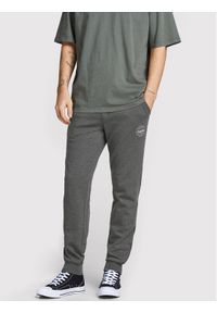 Jack & Jones - Jack&Jones Spodnie dresowe Gordon 12165322 Szary Regular Fit. Kolor: szary. Materiał: bawełna, syntetyk #1