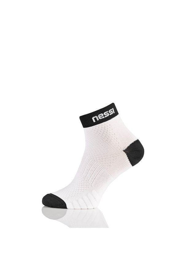 NESSI SPORTSWEAR - Skarpety do biegania oddychające Unisex Nessi Sportswear 38-41. Kolor: biały, wielokolorowy, czarny