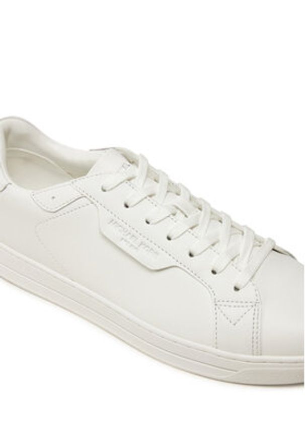 MICHAEL Michael Kors Sneakersy Keating Lace Up 42S4KEFS1L Biały. Kolor: biały. Materiał: skóra