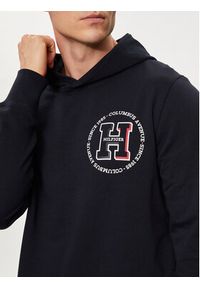 TOMMY HILFIGER - Tommy Hilfiger Bluza MW0MW34383 Granatowy Regular Fit. Kolor: niebieski. Materiał: bawełna #4