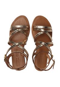 Geox Sandały D Sozy S G D15LXG 000KY C2005 Złoty. Kolor: złoty. Materiał: skóra #7