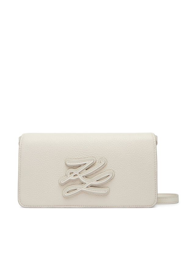 Karl Lagerfeld - Torebka KARL LAGERFELD. Kolor: biały