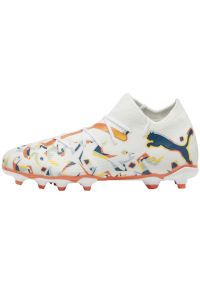 Buty piłkarskie Puma Future 7 Match Creativity FG/AG Jr 107846 01 wielokolorowe. Kolor: wielokolorowy. Materiał: dzianina, syntetyk. Szerokość cholewki: normalna. Sport: piłka nożna #5