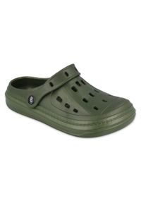 Befado obuwie męskie - dark green 154M004 zielone. Kolor: zielony #1
