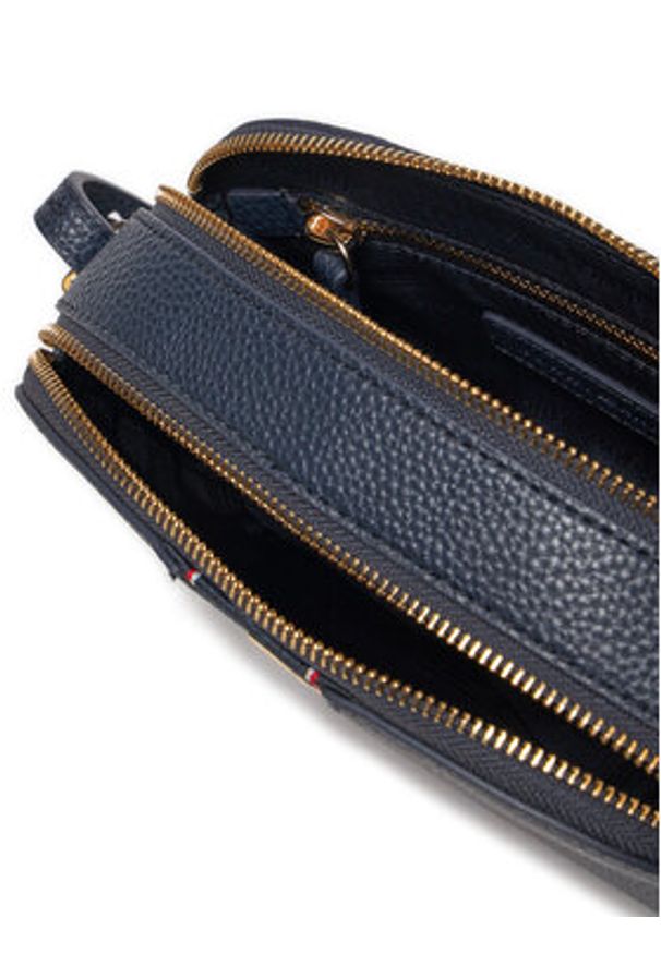 TOMMY HILFIGER - Tommy Hilfiger Torebka Th Legacy Camera Bag AW0AW16898 Granatowy. Kolor: niebieski. Materiał: skórzane