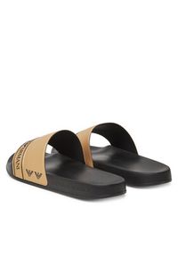 EA7 Emporio Armani Klapki 7X000110 AF15128 FC001 Złoty. Kolor: złoty
