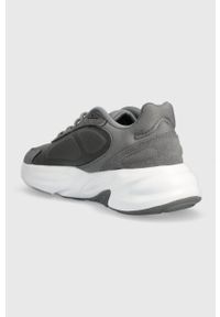 Adidas - adidas buty do biegania Ozelle kolor szary. Zapięcie: sznurówki. Kolor: szary. Materiał: materiał, guma. Model: Adidas Cloudfoam #4