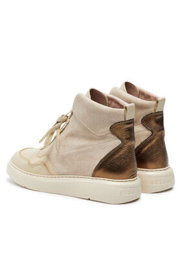 Hispanitas Botki Cervo-I24 HI243654 Beżowy. Kolor: beżowy. Materiał: skóra