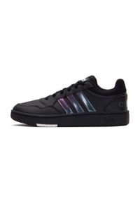 Adidas - Buty adidas Hoops 3.0 K W GZ9671 czarne. Okazja: na co dzień. Zapięcie: sznurówki. Kolor: czarny. Materiał: syntetyk, guma. Szerokość cholewki: normalna #4
