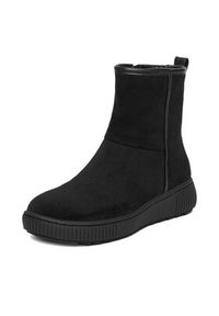 Clara Barson Botki CEO-WS13075-01 Czarny. Kolor: czarny. Materiał: materiał #5