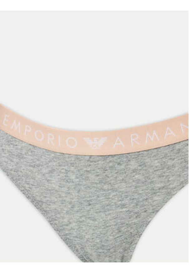 Emporio Armani Underwear Komplet 2 par fig brazylijskich 163337 4F227 00948 Szary. Kolor: szary. Materiał: bawełna