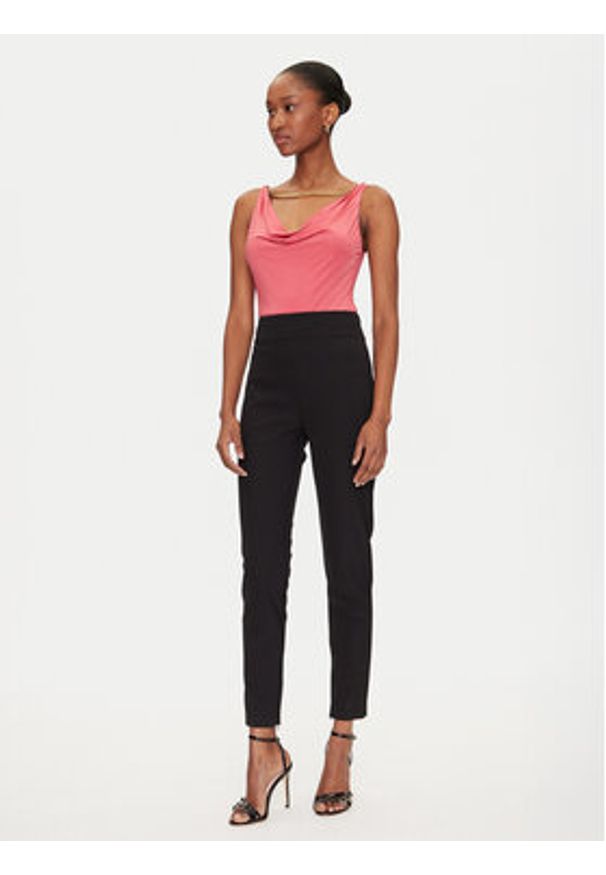 Marciano Guess Top 5GGP07 6259A Koralowy Regular Fit. Kolor: pomarańczowy. Materiał: syntetyk