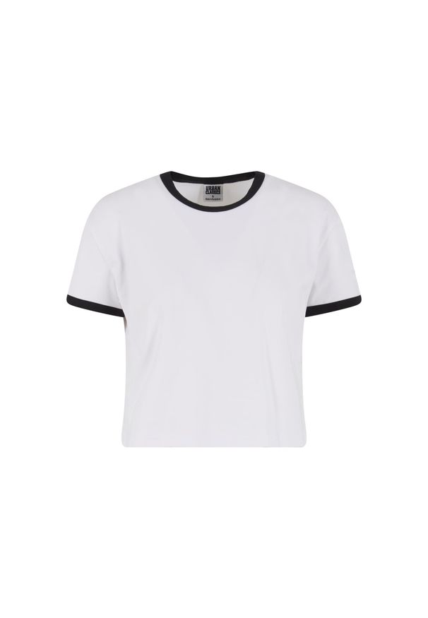 Koszulka damska Urban Classics Contrast Retro. Kolor: wielokolorowy, biały, czarny