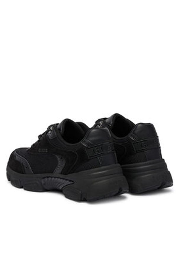 Guess Sneakersy FLPIME FAB12 Czarny. Kolor: czarny. Materiał: materiał