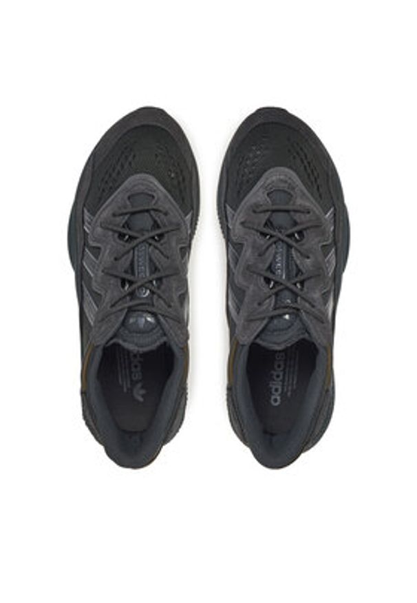 Adidas - adidas Sneakersy OZWEEGO JI2637 Szary. Kolor: szary. Materiał: skóra