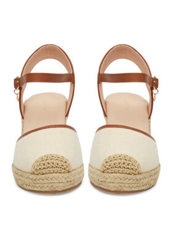 DeeZee Espadryle R-10 Beżowy. Kolor: beżowy. Materiał: materiał