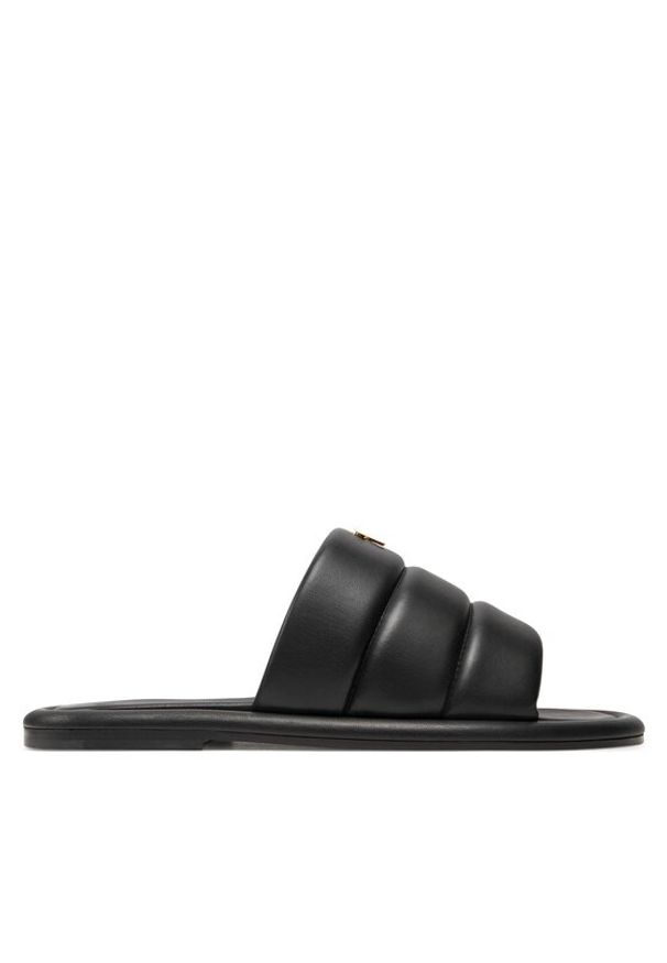 Giuseppe Zanotti Klapki EU40004 Czarny. Kolor: czarny. Materiał: skóra
