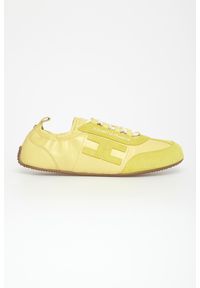 Elisabetta Franchi - Sneakersy damskie skórzane ELISABETTA FRANCHI. Materiał: skóra #4