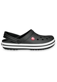 Sandały unisex do chodzenia Crocs CROCBAND. Kolor: czarny, wielokolorowy, biały. Materiał: syntetyk, materiał. Styl: sportowy