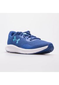 Buty Under Armour M 3024878-400 niebieskie. Okazja: na co dzień. Kolor: niebieski. Materiał: materiał. Szerokość cholewki: normalna #9