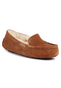 Ugg Kapcie W Ansley 1106878 Brązowy. Kolor: brązowy. Materiał: zamsz, skóra #1