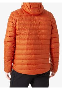 Kurtka puchowa męska Helly Hansen Verglas Hooded Down 2.0. Kolor: pomarańczowy. Materiał: puch