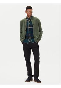 Barbour Kardigan Essential MKN0731OL51 Zielony Regular Fit. Kolor: zielony. Materiał: wełna #2