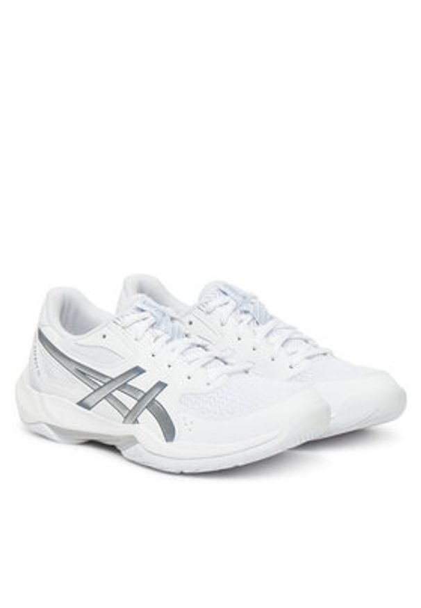 Asics Buty halowe Gel-Rocket 12 1072A119 Biały. Kolor: biały. Materiał: materiał