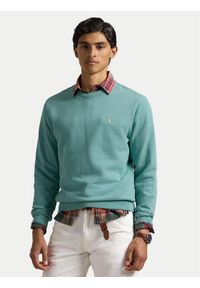 Polo Ralph Lauren Bluza 710916689022 Turkusowy Regular Fit. Typ kołnierza: polo. Kolor: turkusowy. Materiał: bawełna