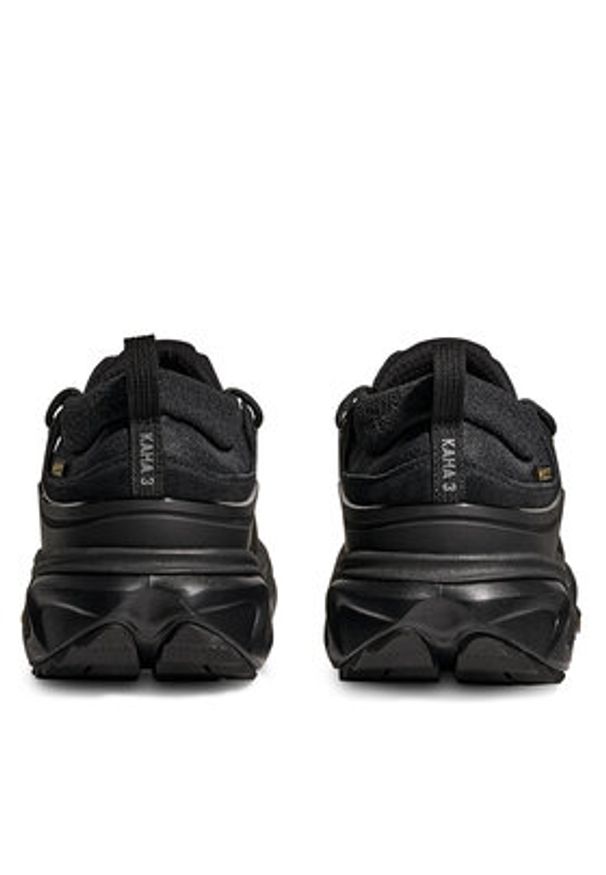 HOKA - Hoka Trekkingi Kaha 3 Low GTX 1162533 Czarny. Kolor: czarny. Materiał: skóra