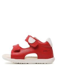 Geox Sandały B Sandal Macchia Boy B254VB08554C7000 Czerwony. Kolor: czerwony