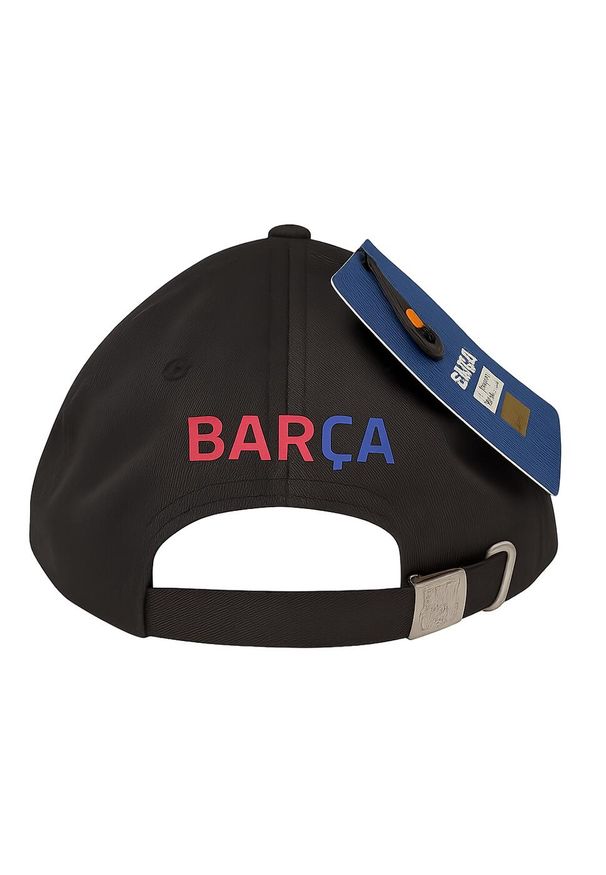 Czapka z daszkiem FC Barcelona 2025/26 - oficjalna licencjonowana. Kolor: czarny
