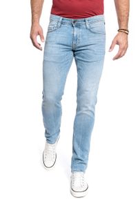 Mustang - SPODNIE MĘSKIE MUSTANG OREGON TAPERED DENIM BLUE 1008768 5000 314