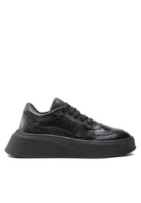 Simple Sneakersy SL-15-02-000092 Czarny. Kolor: czarny. Materiał: skóra #1