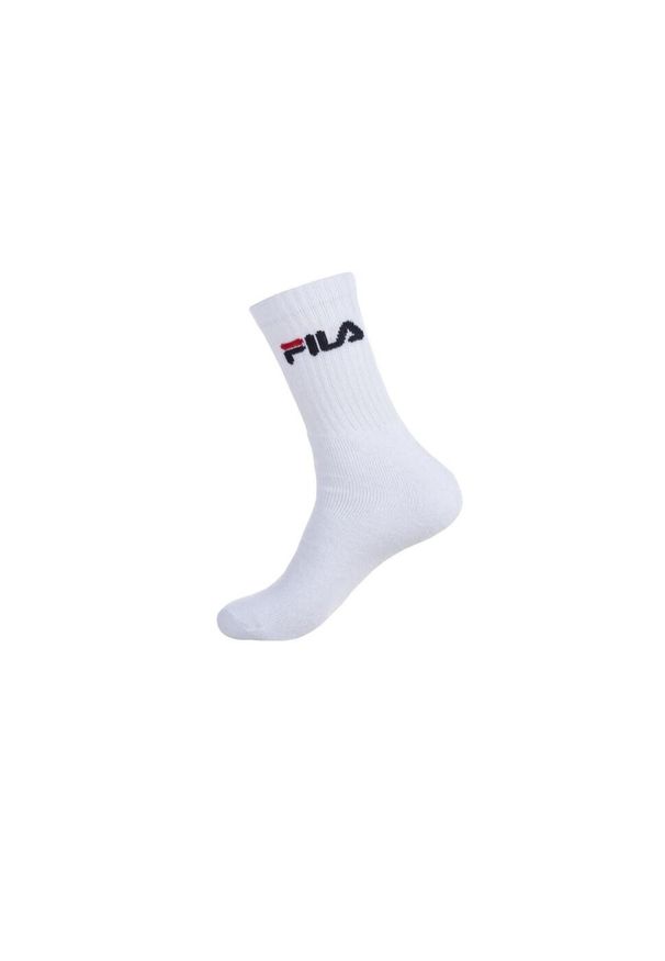 Fila Crew Skarpetki Tenisowe Unisex 3-Pack Rozmiar 43-46 z Bawełny. Kolor: wielokolorowy. Materiał: bawełna. Sport: tenis