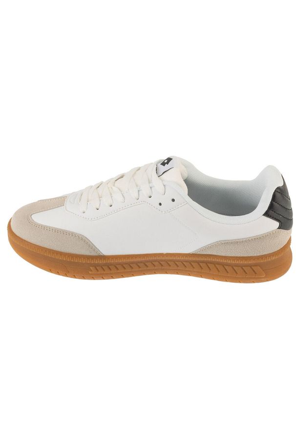 LOTTO - Buty halowe do piłki nożnej unisex, Makera. Kolor: biały. Sport: piłka nożna