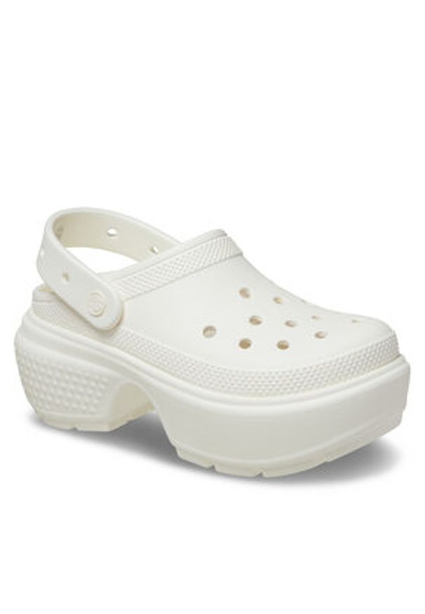 Crocs Klapki Stomp Clog 209348 Beżowy. Kolor: beżowy
