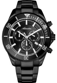 Zegarek Adriatica Zegarek męski Adriatica A1139.B116CHN czarny. Kolor: czarny #1