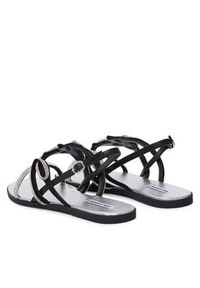 Karl Lagerfeld - KARL LAGERFELD Sandały Olympia II KL87425C Czarny. Kolor: czarny. Materiał: skóra #3