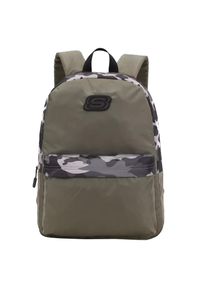skechers - Plecak unisex Skechers San Diego Backpack pojemność 18 L. Kolor: zielony #1