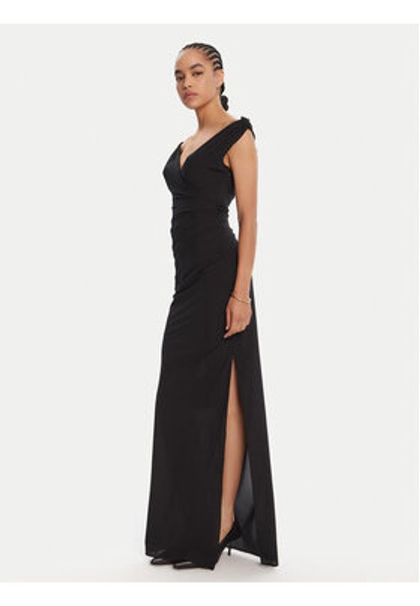 JACQUEMUS Sukienka wieczorowa Rita 25E251DR237-1767 990 Czarny Regular Fit. Kolor: czarny. Materiał: syntetyk. Styl: wizytowy