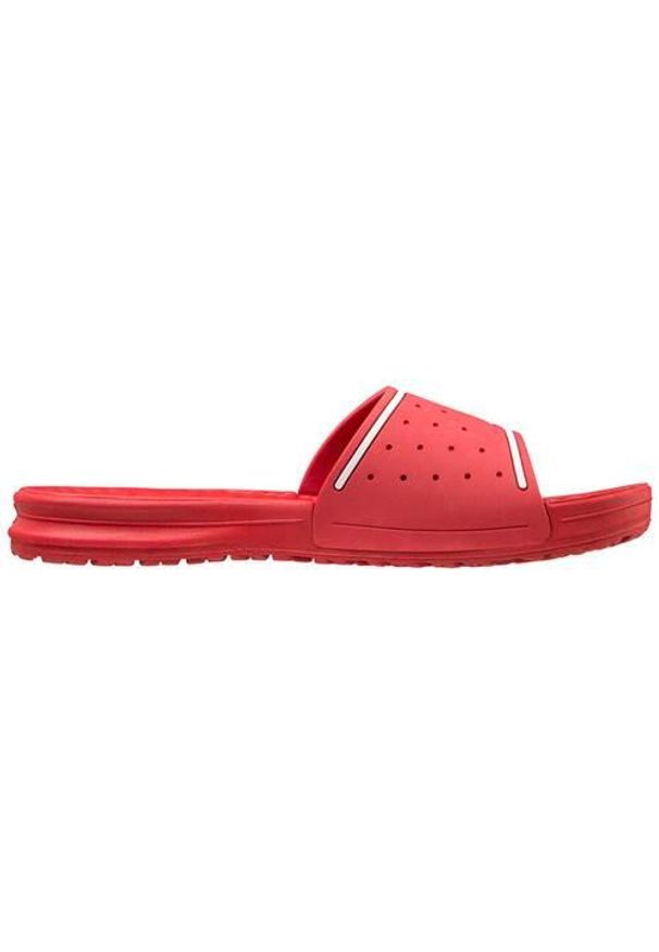 Klapki męskie Mizuno Relax Slide II. Zapięcie: bez zapięcia. Kolor: czerwony. Materiał: syntetyk, materiał. Szerokość cholewki: normalna