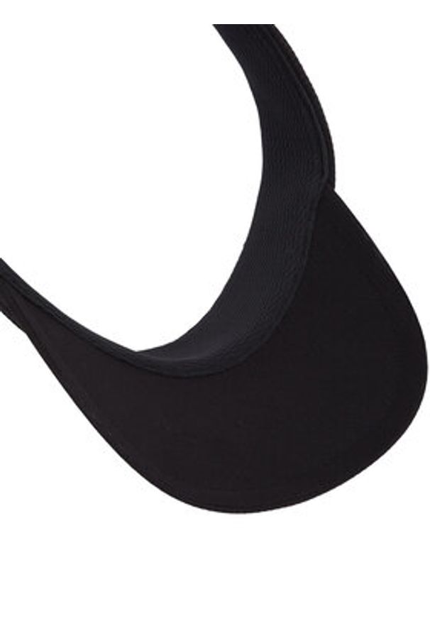 Calvin Klein Daszek Seersucker Visor K50K512973 Czarny. Kolor: czarny. Materiał: materiał, poliester