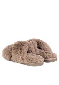 DeeZee Kapcie WFA3204-2 Beżowy. Kolor: beżowy. Materiał: materiał #4
