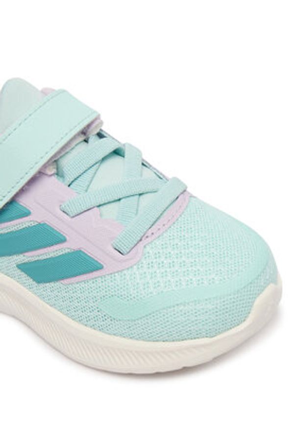 Adidas - adidas Sneakersy Runfalcon 5 JP9408 Zielony. Kolor: zielony. Materiał: materiał